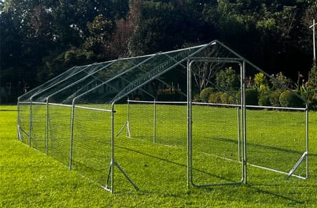 Курятник из сетки