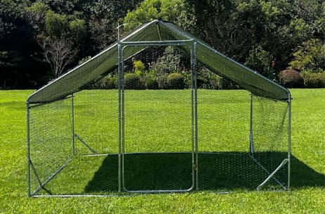 Курятник из сетки