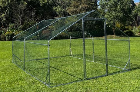 Курятник из сетки